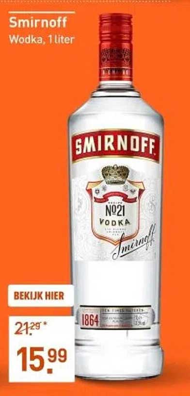 Smirnoff Wodka, 1 liter