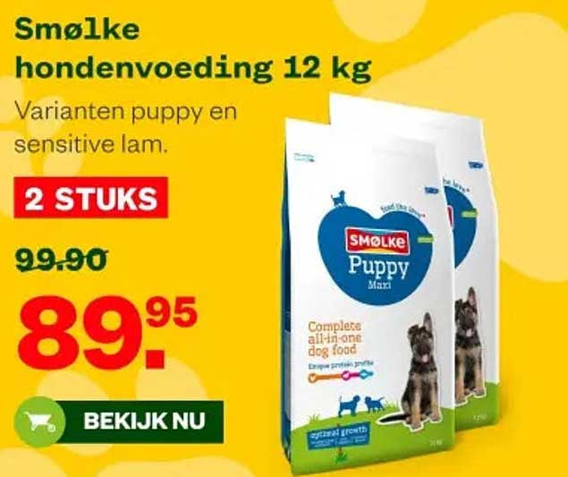 Smølke hondenvoeding 12 kg