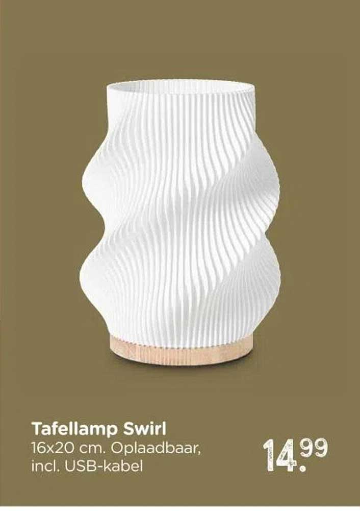 Tafellamp Swirl