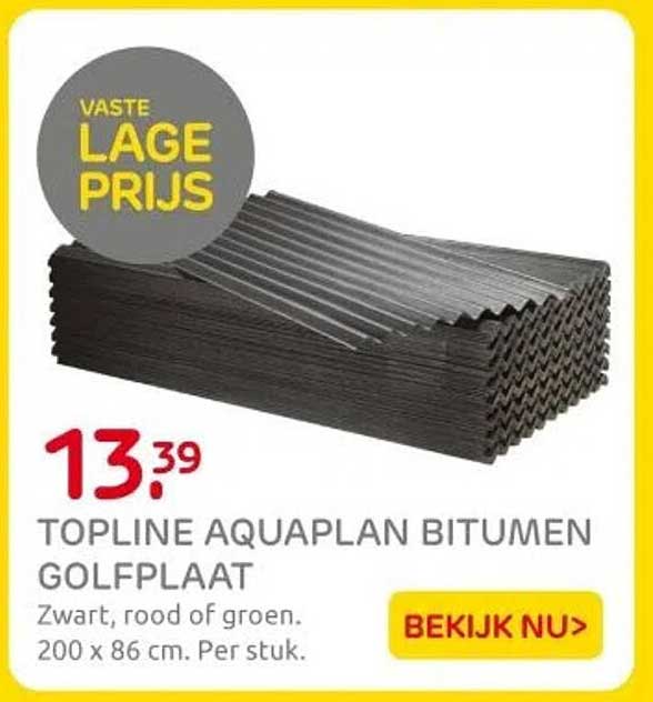 TOPLINE AQUAPLAN BITUMEN GOLFFLAAT