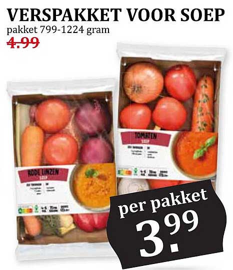 VERSPAKKET VOOR SOEP