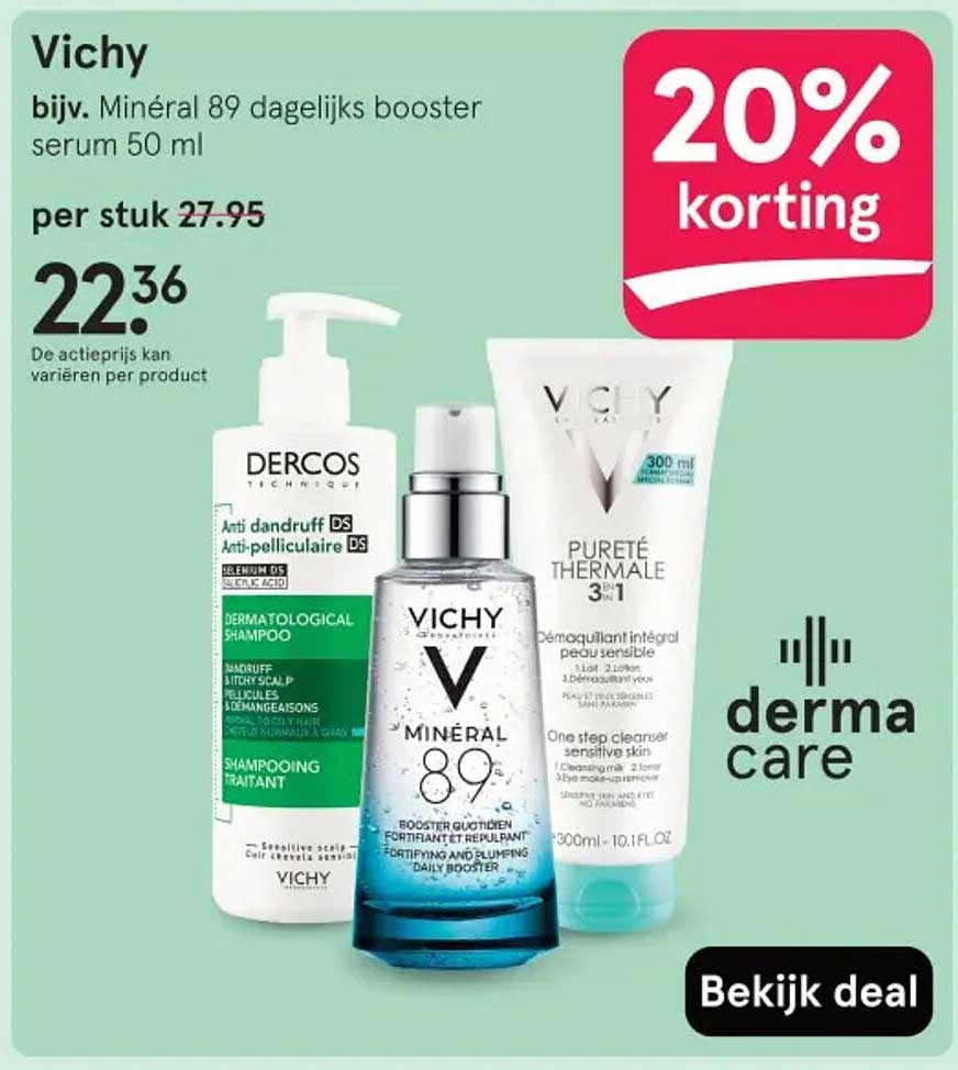Vichy Minéraal 89 dagelijks booster serum 50 ml