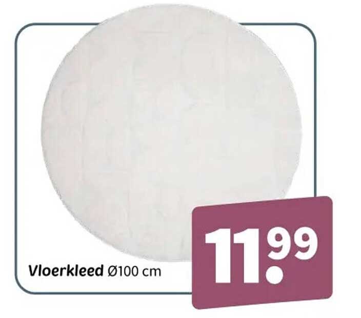Vloerkleed Ø100 cm