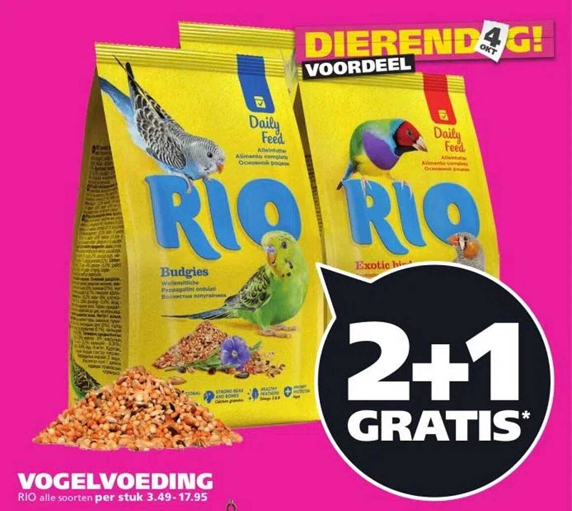 VOGELVOEDING RIO, per stuk 3.49-17.95