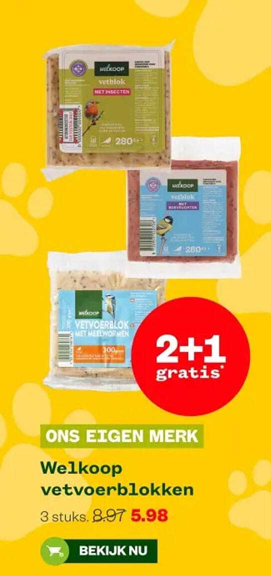 Welkoop vetvoerblokken