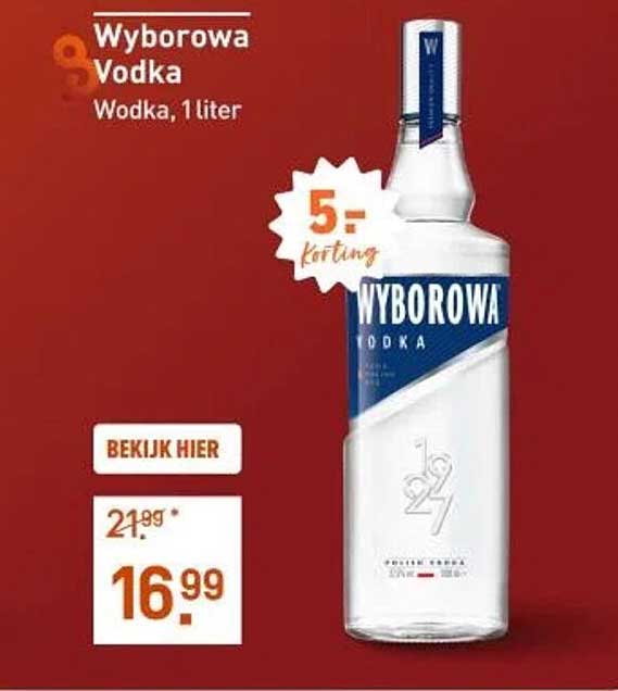 Wyborowa Vodka 1 liter