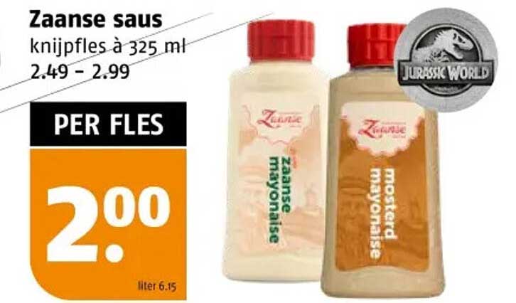 Zaanse saus knijpfles à 325 ml