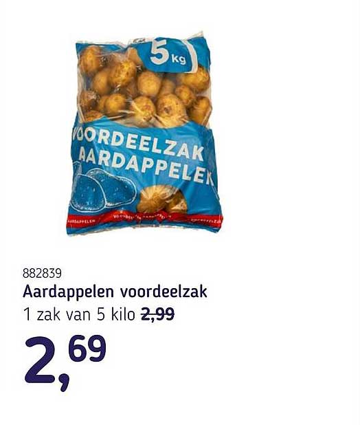 Aardappelen voordeelzak