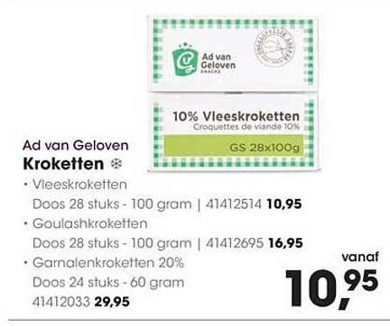 Ad van Geloofen Kroketten