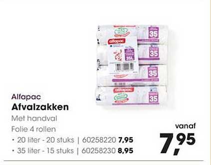 Alfapac Afvalzakken