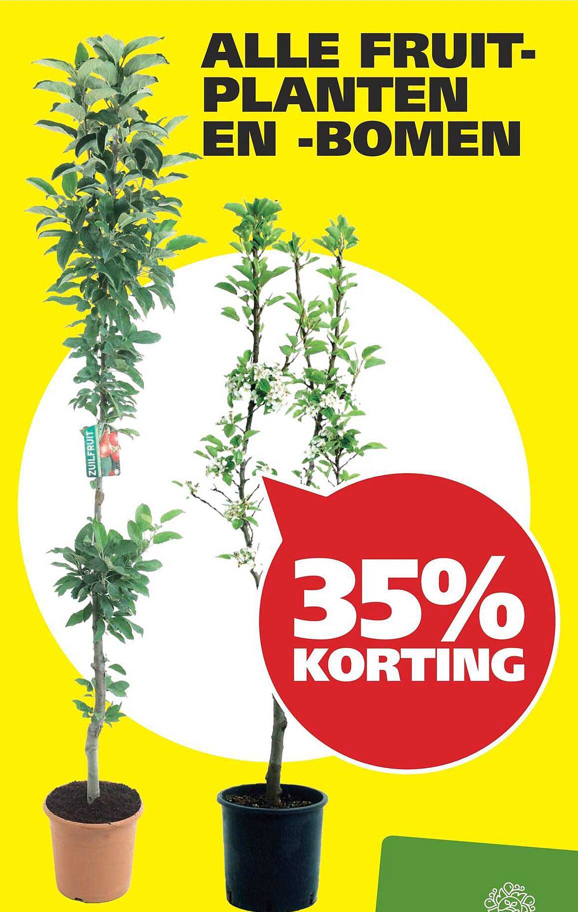 ALLE FRUIT-PLANTEN EN -BOMEN 35% KORTING