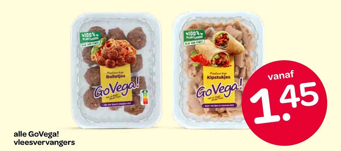 alle GoVega! vleesvervangers