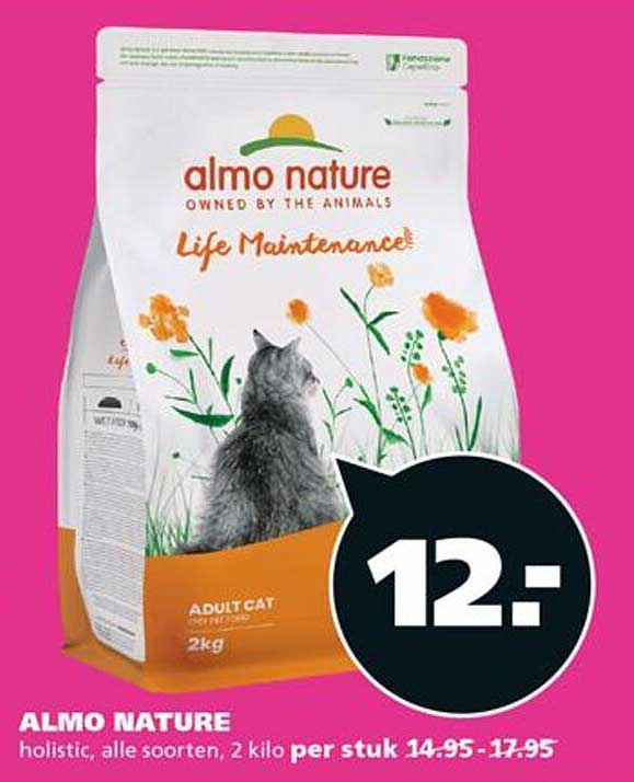 ALMO NATURE holistic, alle soorten, 2 kilo per stuk