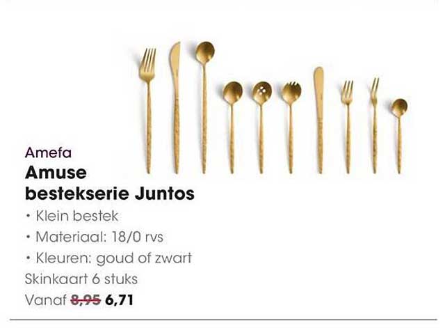 Amefa Amuse bestekserie Juntos