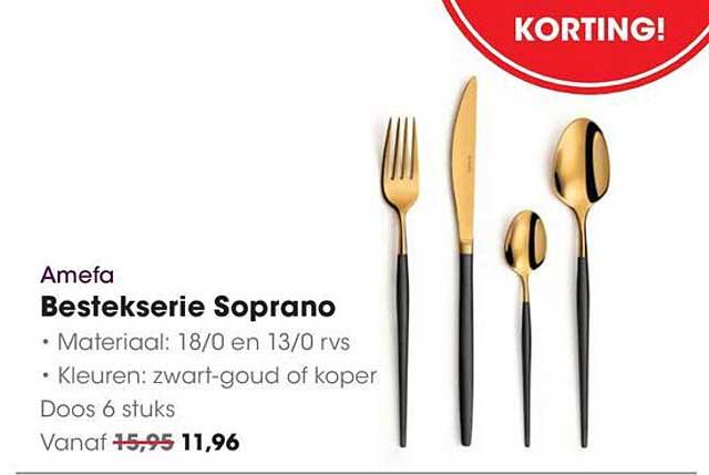 Amefa Bestekserie Soprano