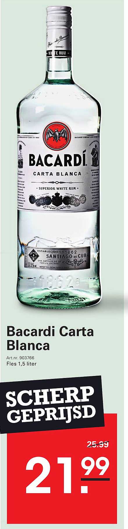 Bacardi Carta Blanca