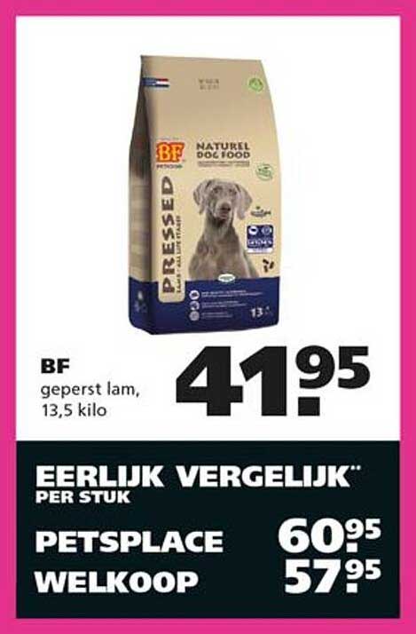 BF geperst lam, 13,5 kilo