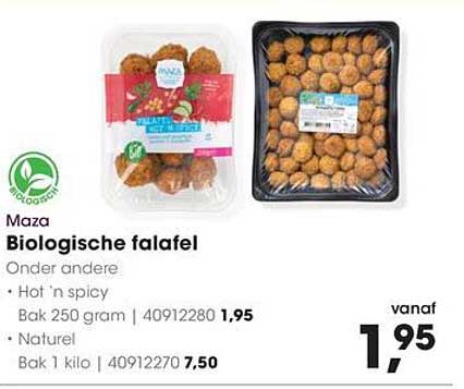 Biologische falafel