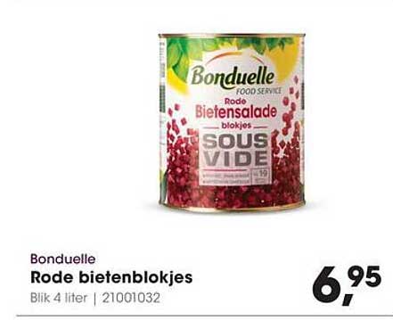 Bonduelle Rode bietenblokjes