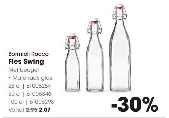 Bormioli Rocco Fles Swing