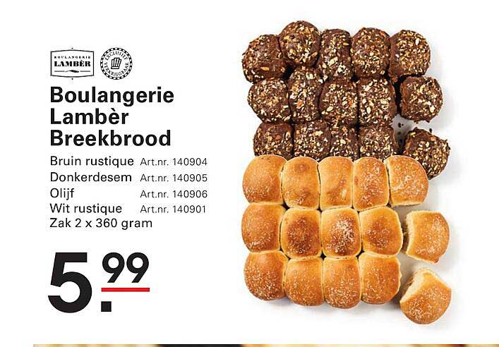 Boulangerie Lambèr Breekbrood