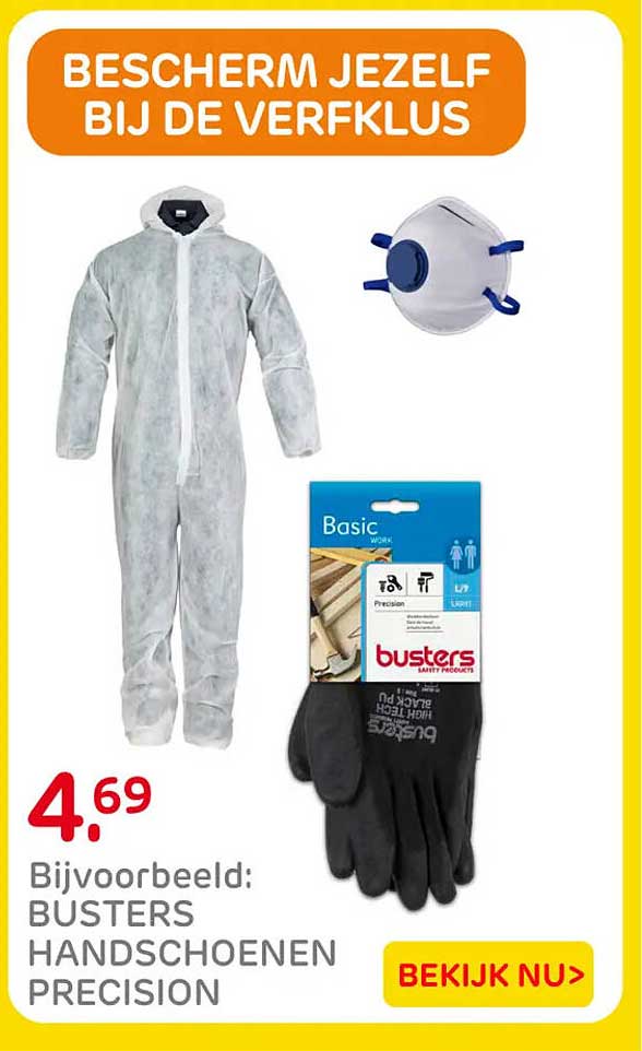 BUSTERS HANDSCHOENEN PRECISION