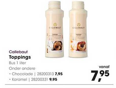 Callebaut Toppings Bus 1 liter