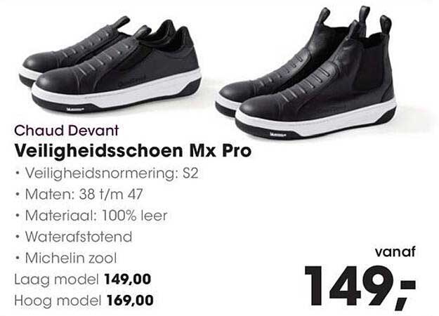 Chaud Devant Veiligheidsschoen Mx Pro