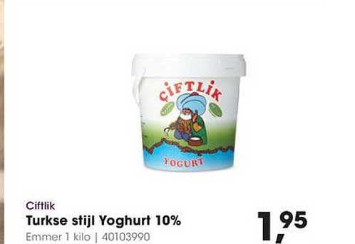 Ciftlik Turkse stijl Yoghurt 10%