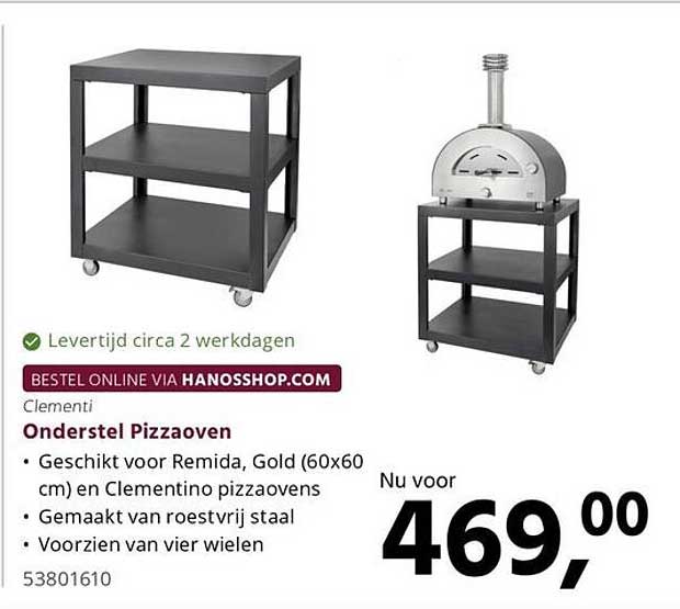 Clementi Onderstel Pizzaoven