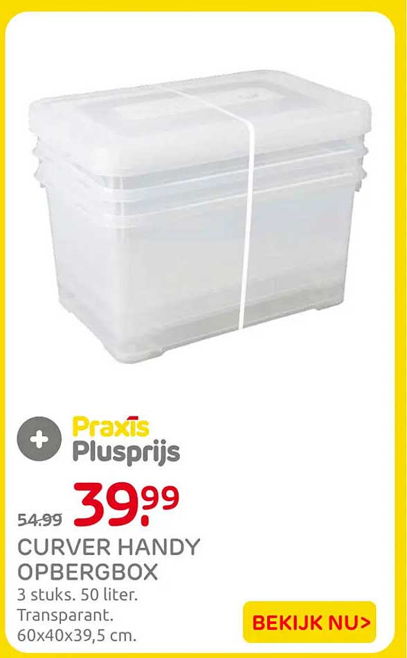 CURVER HANDY OPBERGBOX