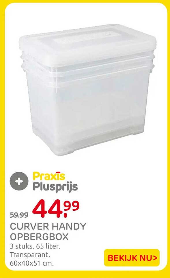CURVER HANDY OPBERGBOX