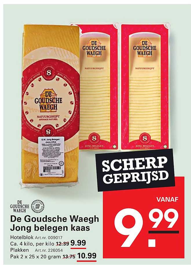De Goudsche Waech Jong belegen kaas