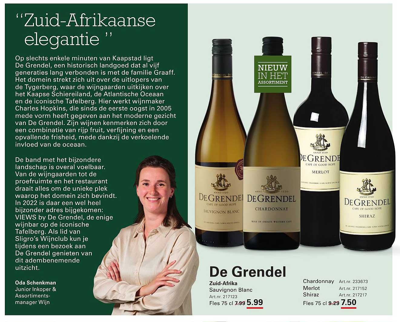 De Grendel Zuid-Afrika Sauvignon Blanc