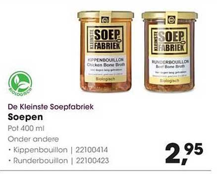 De Kleinste Soepfabriek Soepen Pot 400 ml