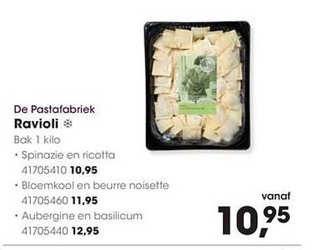 De Pastafabriek Ravioli