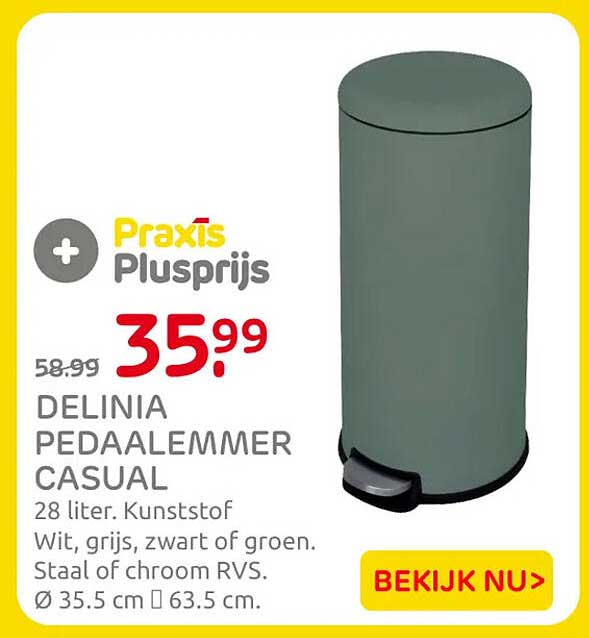 DELINIA PEDAALEMMER CASUAL Plusprijs