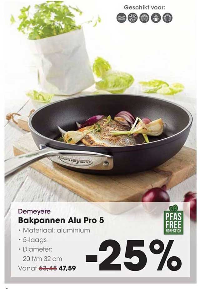 Demeyere Bakpannen Alu Pro 5 -25%