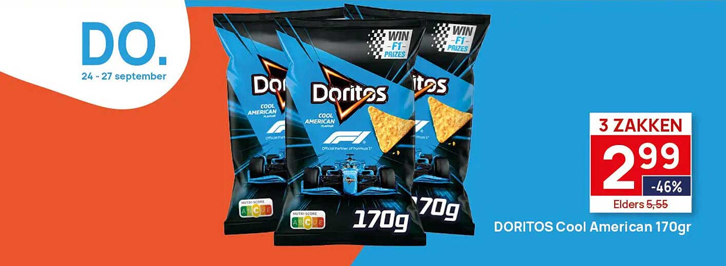 DORITOS Cool American 170gr 3 ZAKKEN