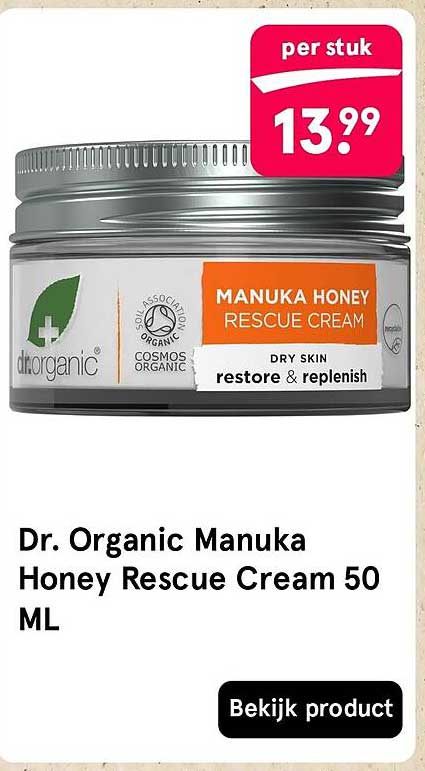 Dr. Organic Manuka Honey Rescue Cream 50 ML