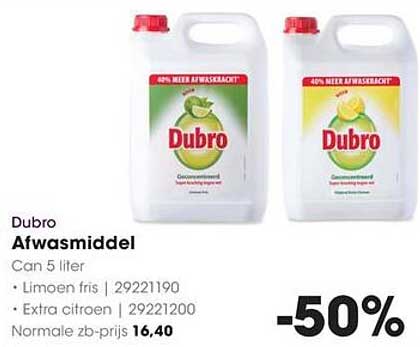 Dubro Afwasmiddel