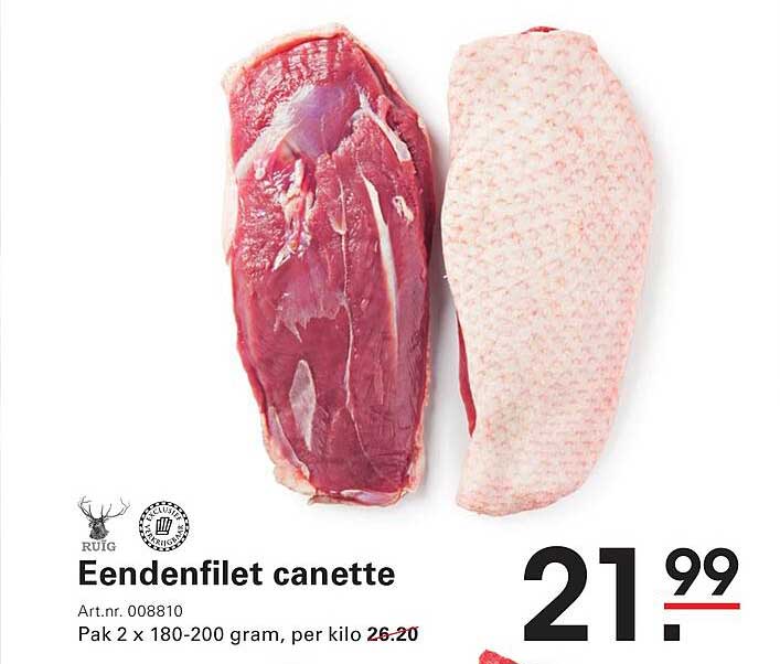 Eendenfilet canette