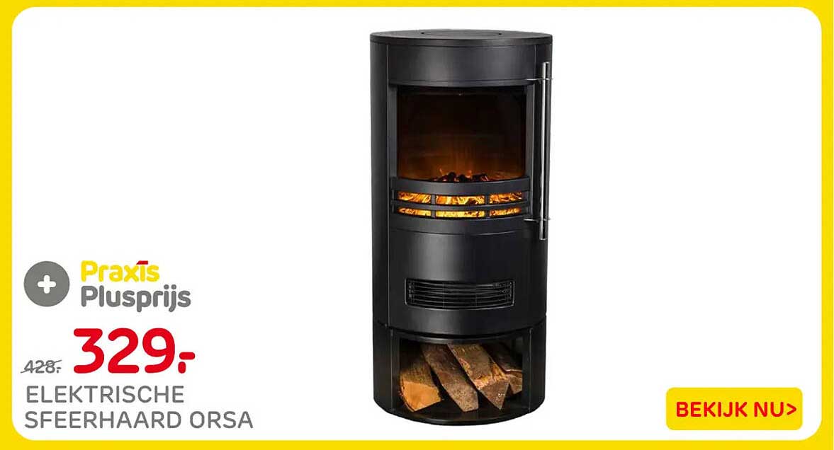 Elektrische sfeerhaard Orsa