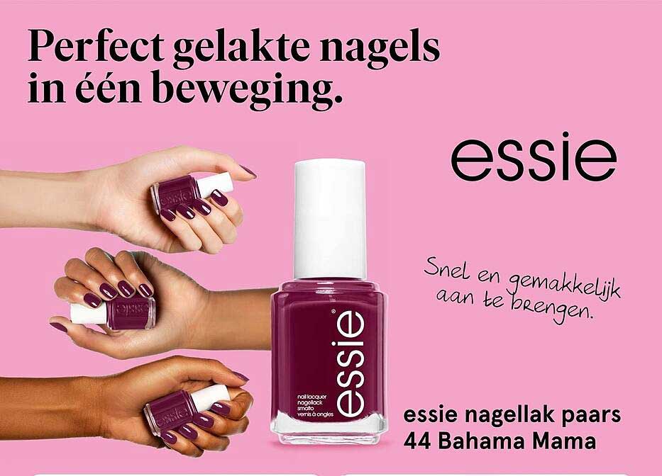 essie nagellak paars 44 Bahama Mama