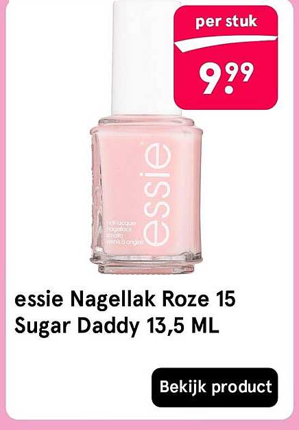essie Nagellak Roze 15 Sugar Daddy 13,5 ML