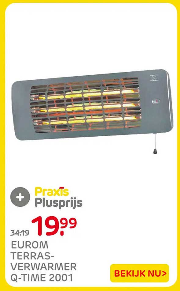 EUROM TERRASVERWARMER Q-TIME 2001