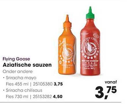 Flying Goose Aziatische sauzen