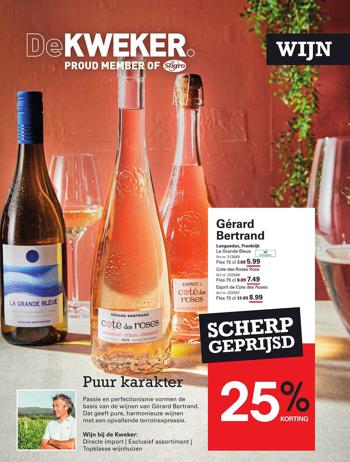 Gérard Bertrand 25% korting