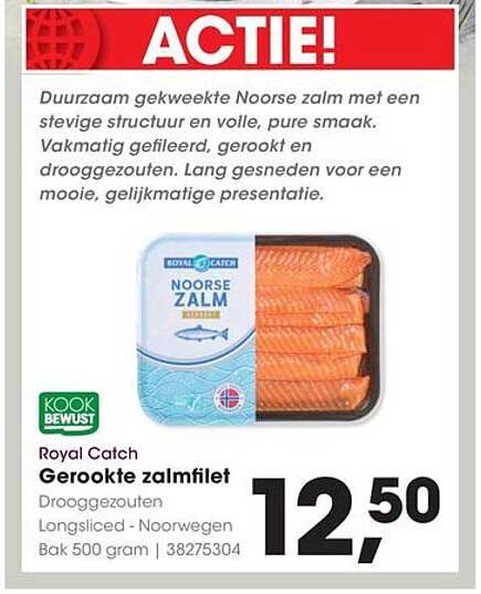 Gerookte zalmfilet