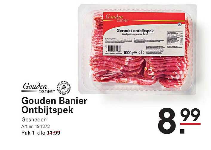Gouden Banier Ontbijtspek